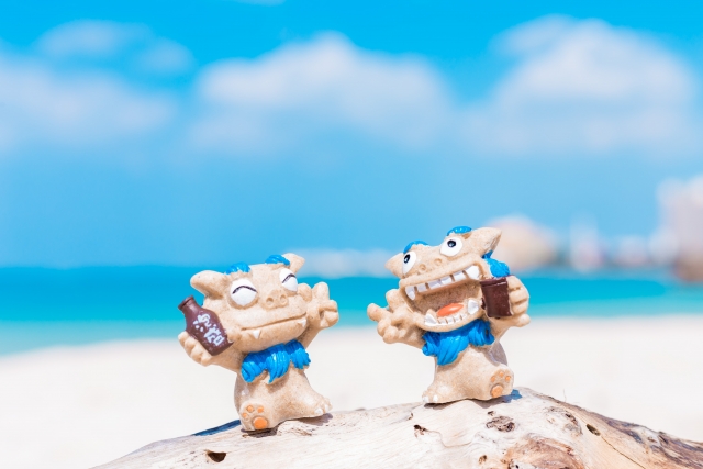 シーサーの置物